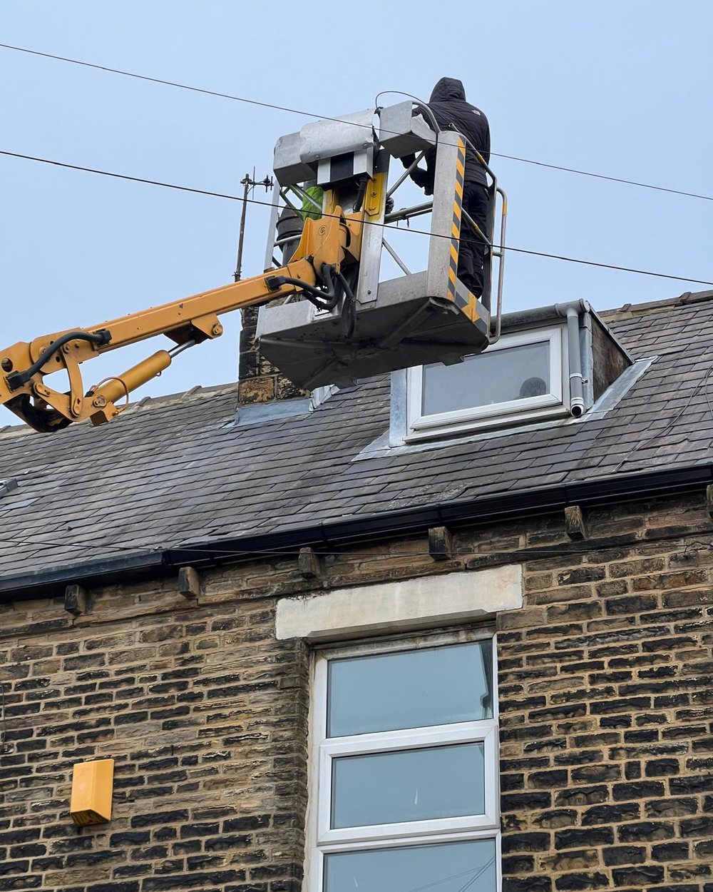 Barkerend Builders project near Piece Hall, Halifax HX1
